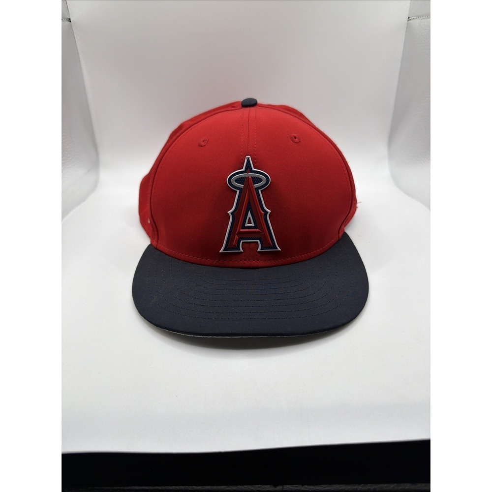 New Era 59FIFTY Angels Hat 8 1/8 Red Fitted MLB 2018 All Star Patch